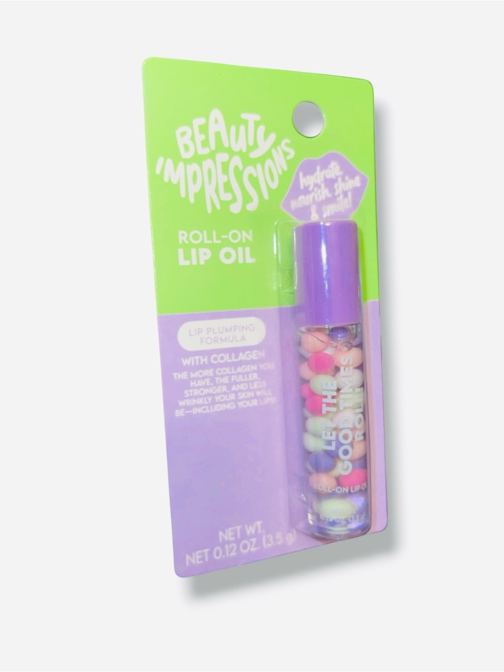 Beauty Impressions Roll On Lip Oil-Collagen